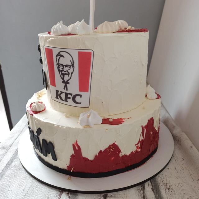 KFC — dort s kbelíkem